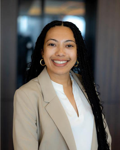 Ashley Labrie smiling