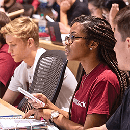 students in classroom