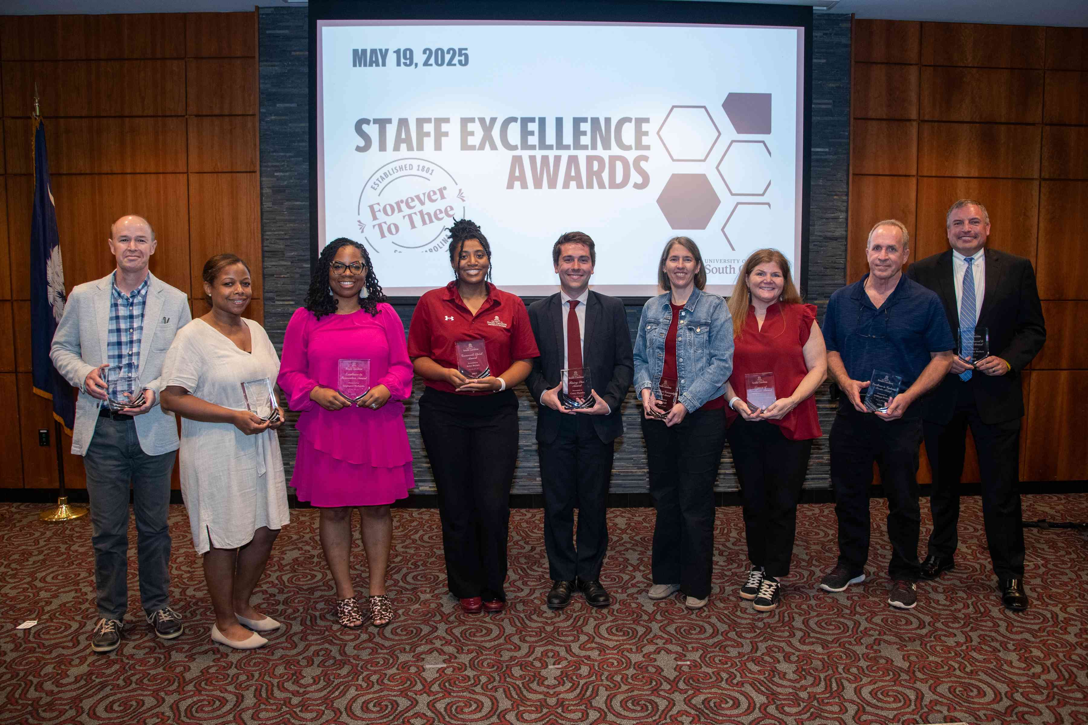 2025 Staff Excellence Award Recipients
