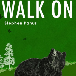 book cover with bear on it says walk on