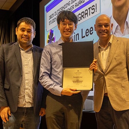 Doctoral Student Researcher of the Year Seonjin Lee
